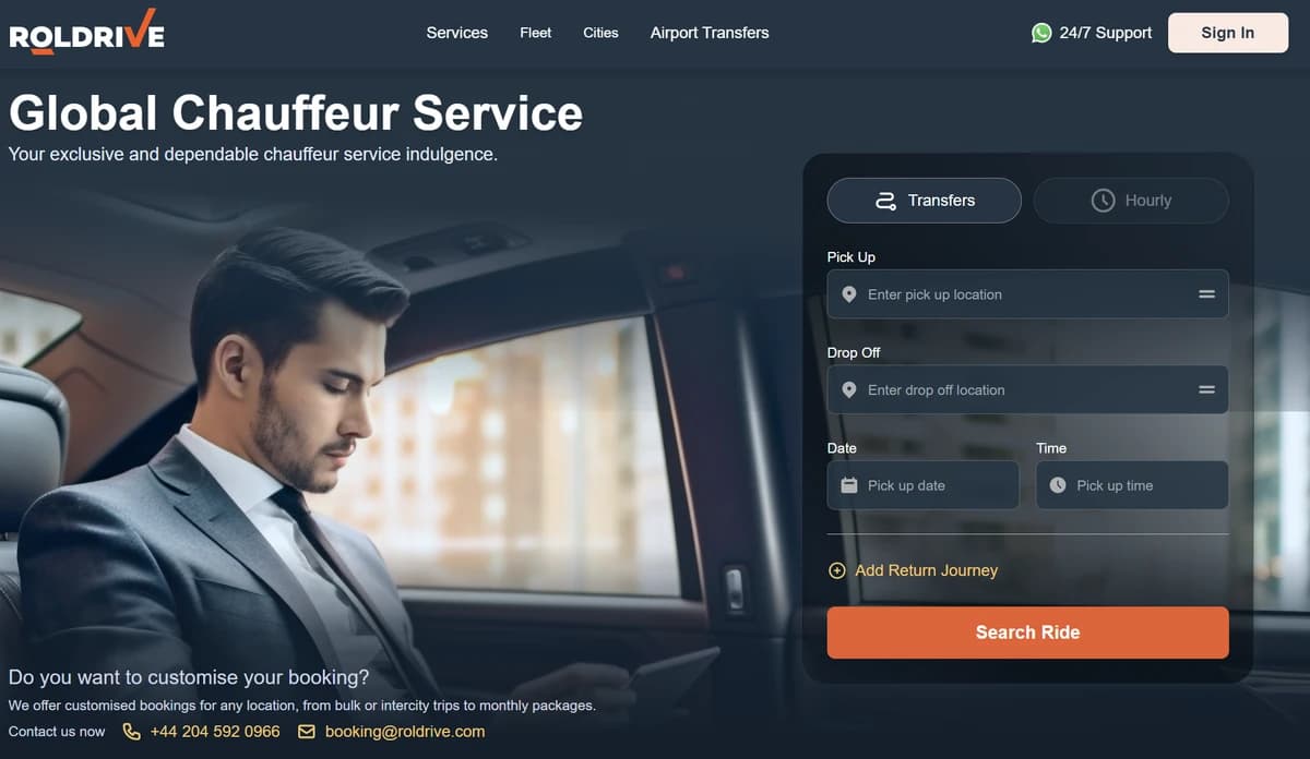 RolDrive website screenshot